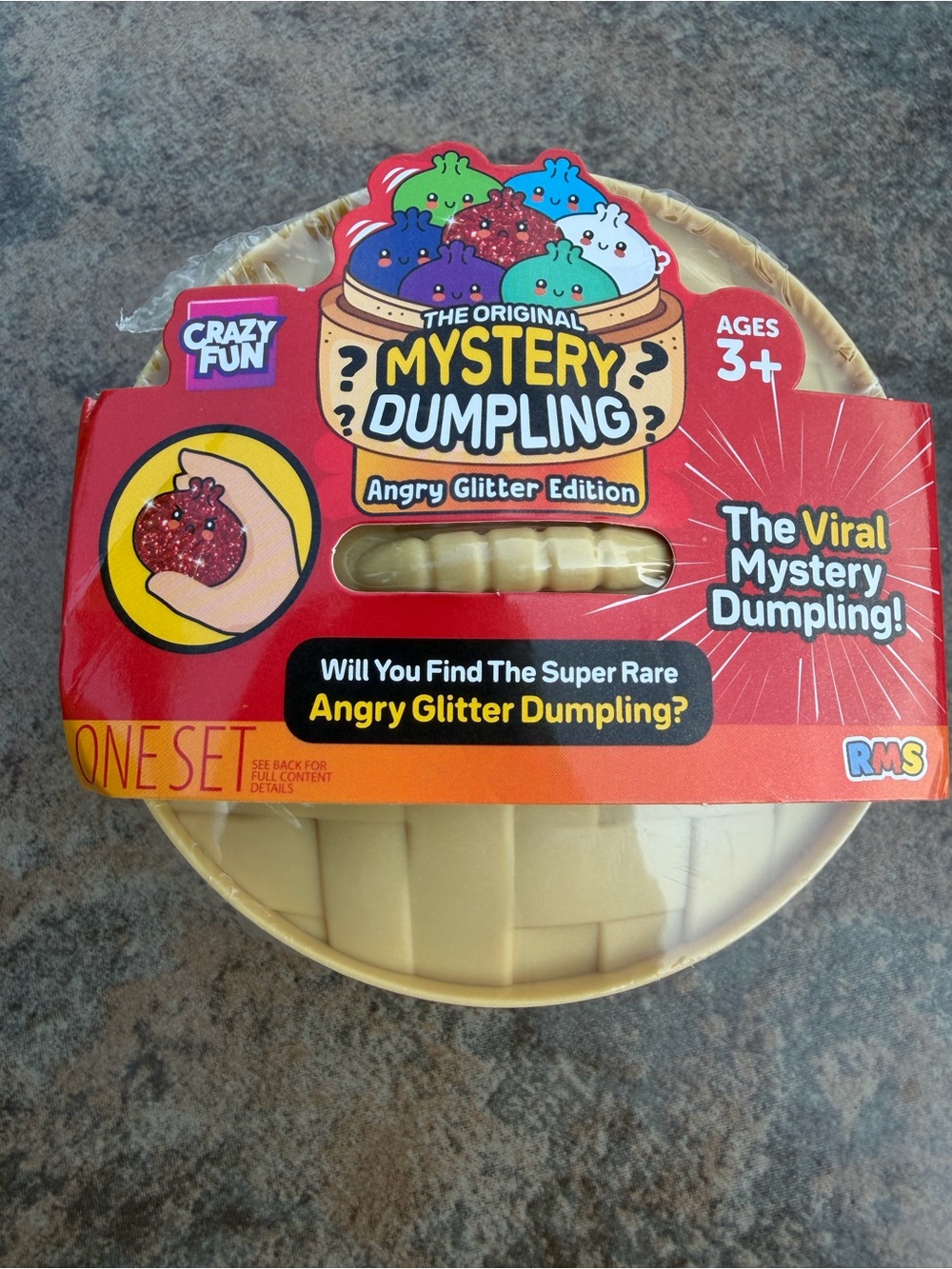 Mystery Dumpling Angry Glitter Edition